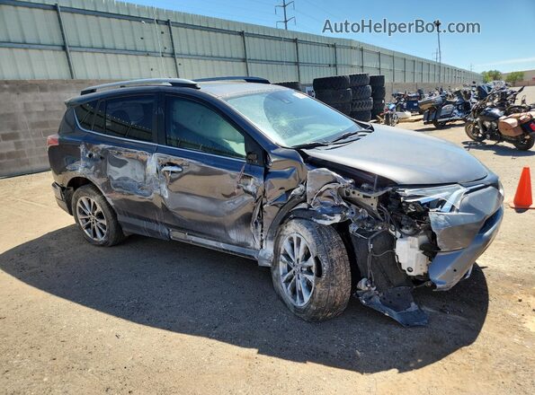 JTMYFREV9JJ201322 2018 TOYOTA LIMITED Gray Delantero derecho