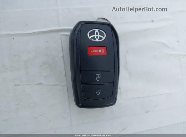 JTNABAAEXSA019646 2025 TOYOTA LL White წინა პანელის ხედი