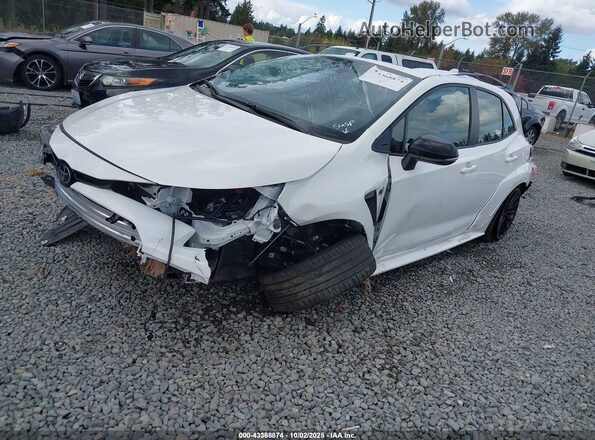 JTNABAAEXSA019646 2025 TOYOTA LL White წინა მარცხენა ხედი სამი მეოთხედიდან