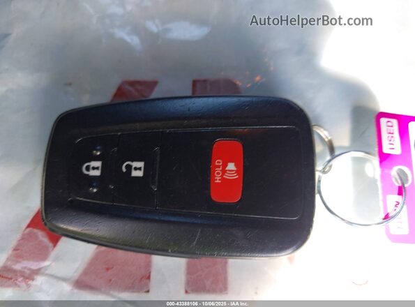 JTND4RBE2L3094089 2020 TOYOTA LL Black Widok deski rozdzielczej