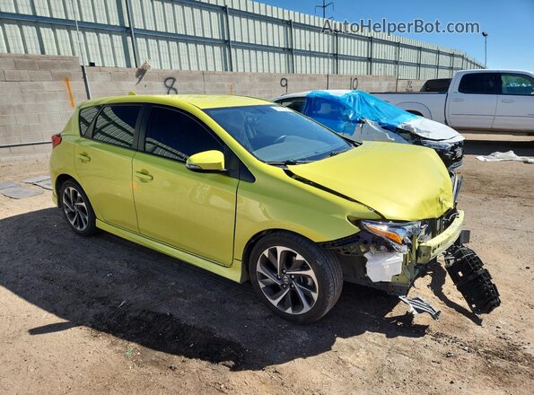 JTNKARJE2GJ511049 2016 TOYOTA SCION Yellow Передня права чверть