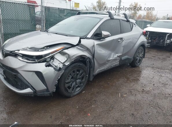 JTNKHMBX2L1081810 2020 TOYOTA LE Серый Вид спереди