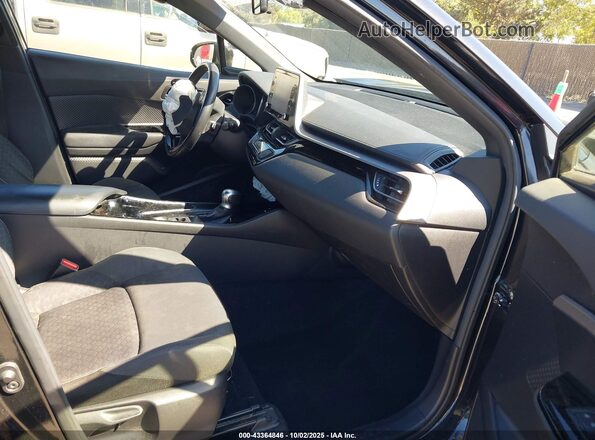 JTNKHMBX7M1129075 2021 TOYOTA C-HR Черный Вид салона спереди