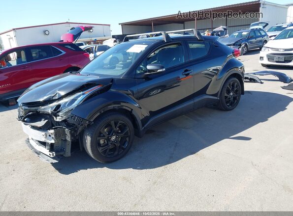 JTNKHMBX7M1129075 2021 TOYOTA C-HR Черный Передняя левая четверть