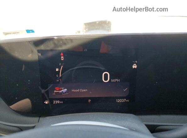 KL47LAEP3SB092823 2025 BUICK OTHER Blue ხელსაწყოთა პანელის ხედი