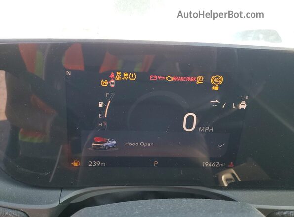 KL47LBEP5SB039174 2025 BUICK OTHER Blue Vista del cuadro de instrumentos
