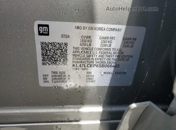 KL47LCEP6SB066485 2025 BUICK OTHER Gray 