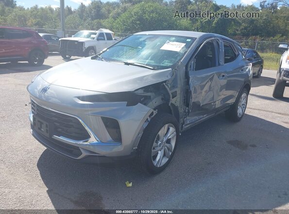 KL4AMBSL0RB176392 2024 BUICK ENCORE Silver წინა მარცხენა ხედი სამი მეოთხედიდან