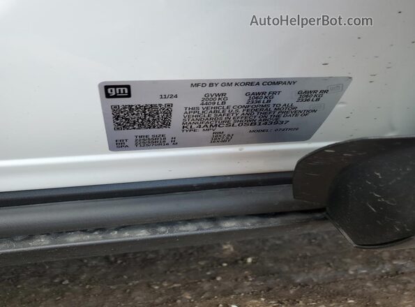 KL4AMCSL0SB143937 2025 BUICK ENCORE White 