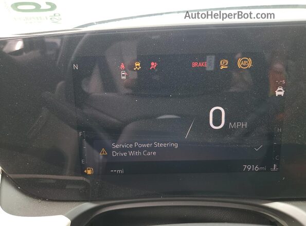 KL4AMDSL8SB041162 2025 BUICK ENCORE Gray Widok zestawu wskaźników