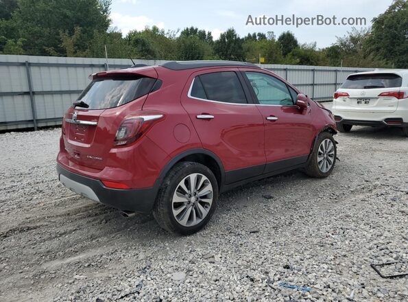 KL4CJASB0JB620345 2018 BUICK ENCORE Maroon 