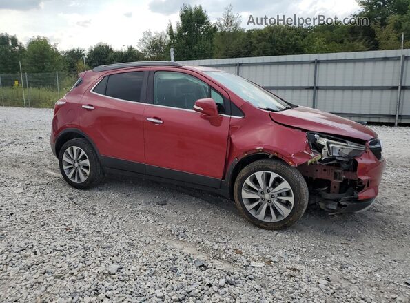 KL4CJASB0JB620345 2018 BUICK ENCORE Maroon 