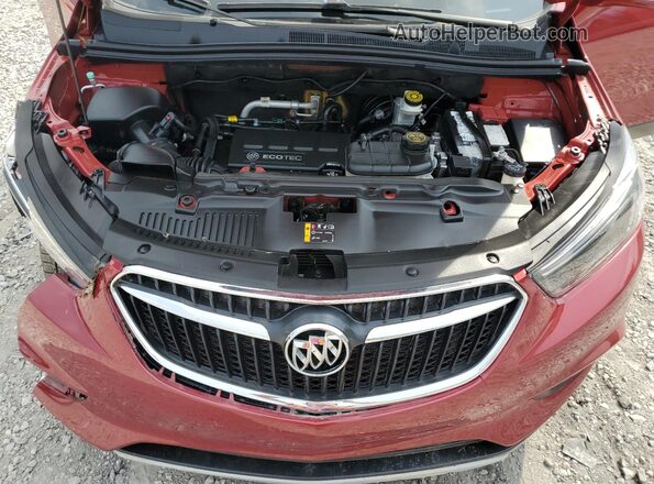 KL4CJASB0JB620345 2018 BUICK ENCORE Maroon 