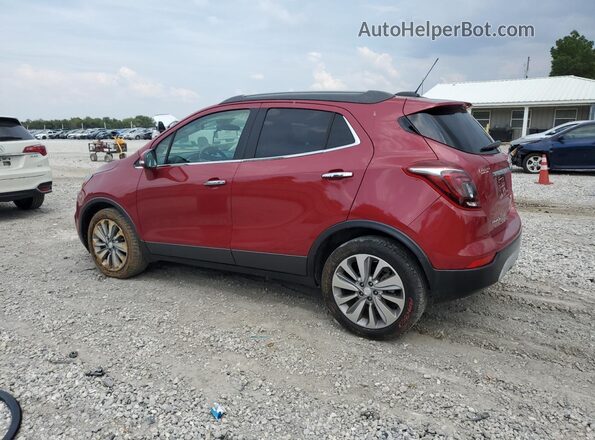 KL4CJASB0JB620345 2018 BUICK ENCORE Maroon 
