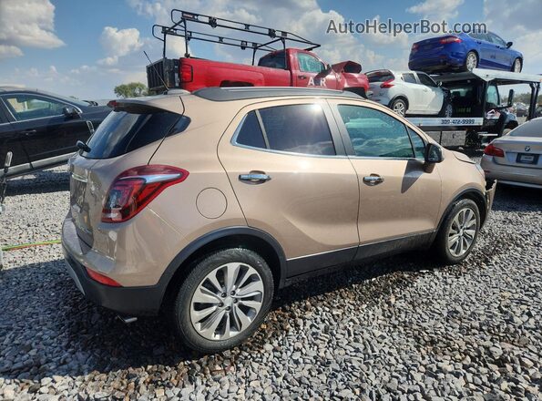 KL4CJASB1JB710376 2018 BUICK ENCORE Tan 