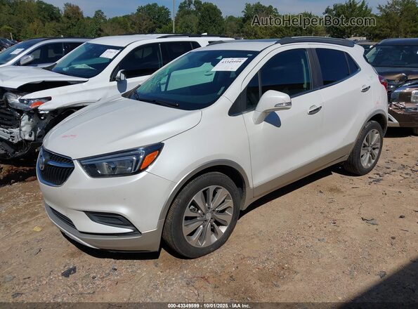 KL4CJASB1KB807448 2019 BUICK ENCORE White Przód lewy