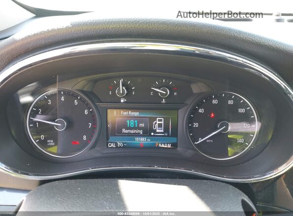 KL4CJASB1KB807448 2019 BUICK ENCORE White Widok tylnych siedzeń