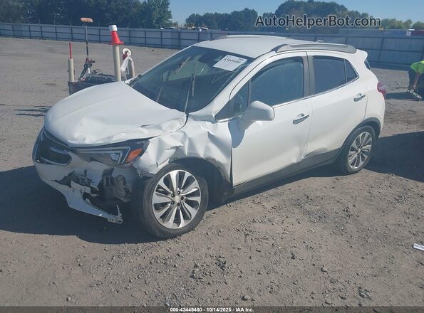 KL4CJASB1LB039830 2020 BUICK ENCORE Белый Передняя левая четверть