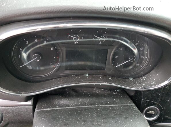 KL4CJASB1LB330179 2020 BUICK ENCORE Black Вид щитка приладів