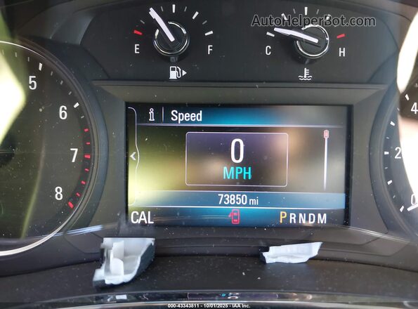 KL4CJASB2LB020932 2020 BUICK ENCORE Black Rear seats view