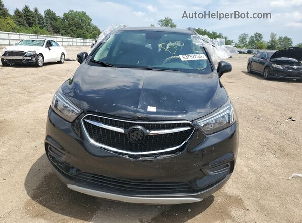 KL4CJASB2LB075798 2020 BUICK ENCORE Black Front view