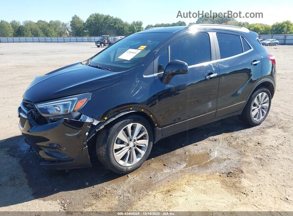 KL4CJASB3LB052076 2020 BUICK ENCORE Black Առջևի ձախ երեք քառորդ տեսարան