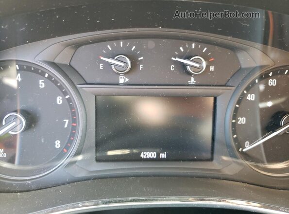 KL4CJASB3LB073879 2020 BUICK ENCORE White ხელსაწყოთა პანელის ხედი