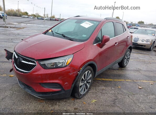 KL4CJASB3MB323901 2021 BUICK ENCORE Red 