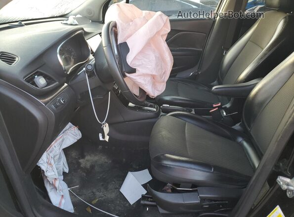 KL4CJASB3MB323977 2021 BUICK ENCORE Black Widok wnętrza z przodu