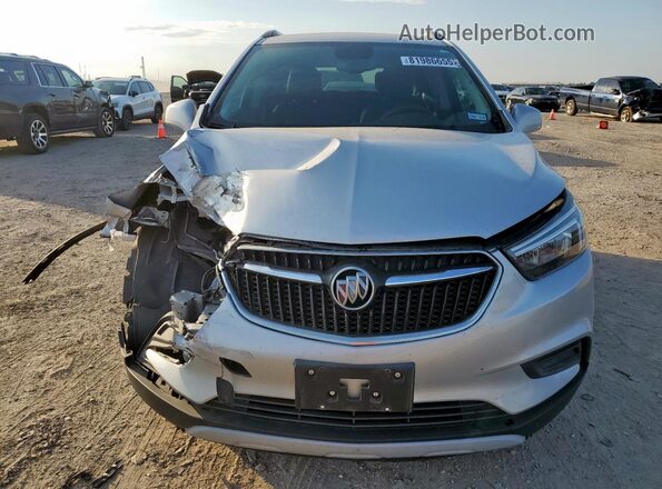 KL4CJASB5LB014476 2020 BUICK ENCORE Silver Front view