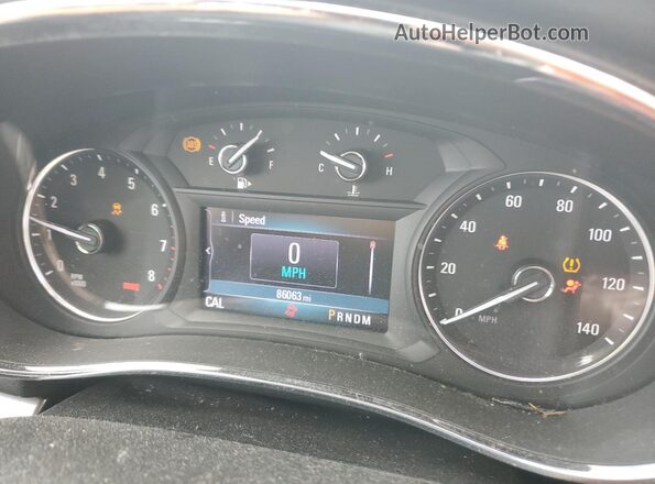KL4CJASB5LB024702 2020 BUICK ENCORE Black Instrument cluster view