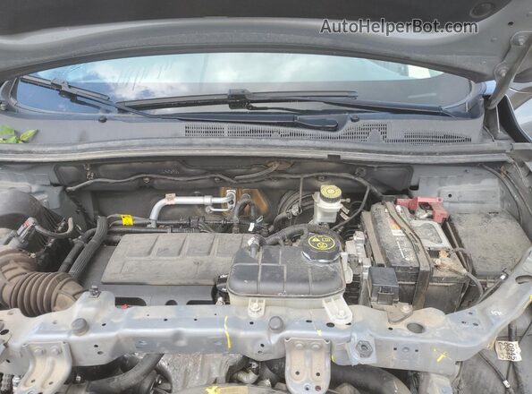 KL4CJASB5LB047378 2020 BUICK ENCORE Silver Engine compartment view