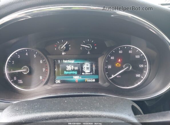 KL4CJASB6JB683837 2018 BUICK ENCORE White Vista de los asientos traseros