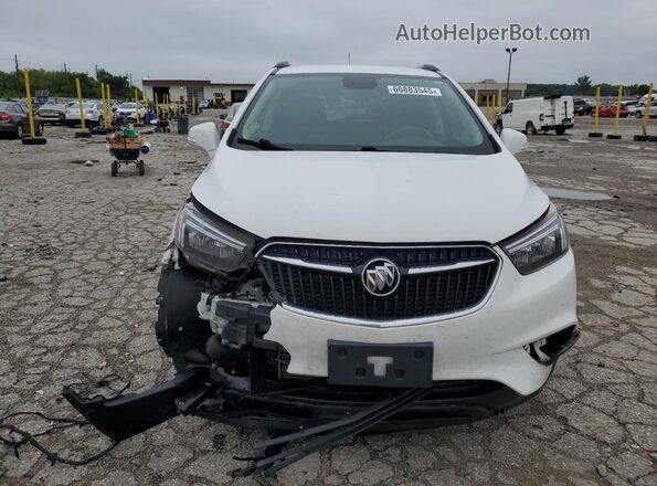 KL4CJASB8KB717357 2019 BUICK ENCORE White Widok z przodu