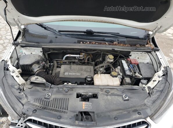 KL4CJASB8KB717357 2019 BUICK ENCORE White Widok komory silnika