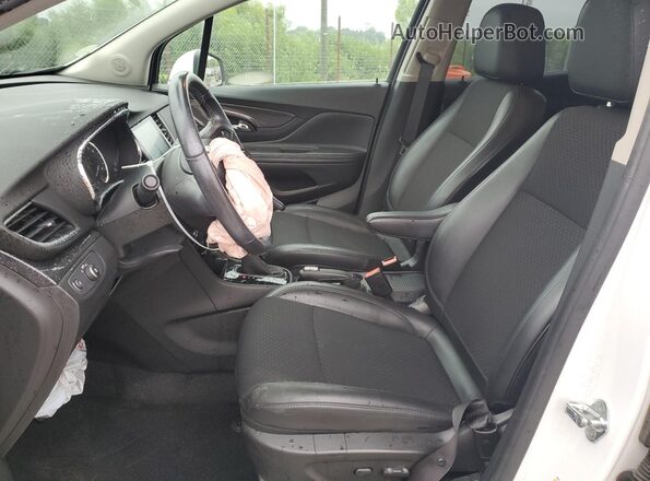 KL4CJASB8KB717357 2019 BUICK ENCORE White Widok wnętrza z przodu
