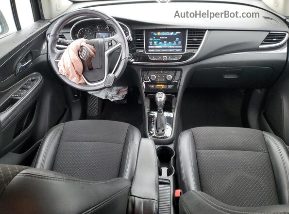 KL4CJASB8KB717357 2019 BUICK ENCORE White Widok deski rozdzielczej