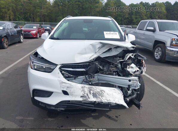 KL4CJASB8LB013838 2020 BUICK ENCORE Белый Вид задней части салона