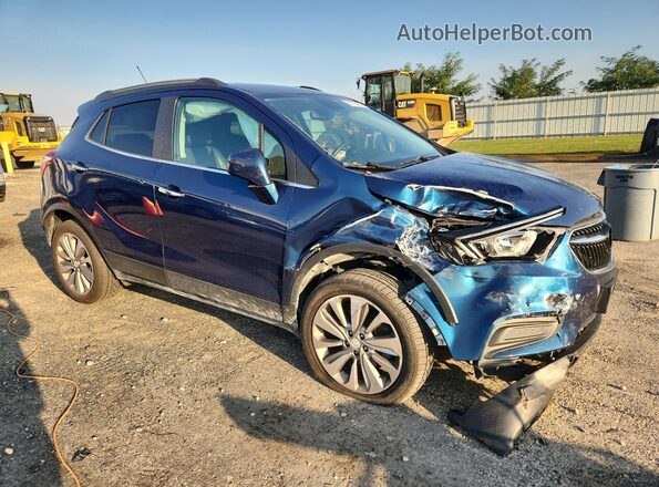 KL4CJESB3LB023992 2020 BUICK ENCORE Синий Передняя правая четверть