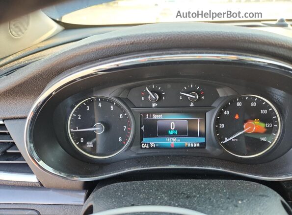 KL4CJESB3LB023992 2020 BUICK ENCORE Синий Вид щитка приборов