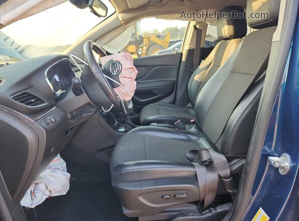 KL4CJESB3LB023992 2020 BUICK ENCORE Синий Вид салона спереди
