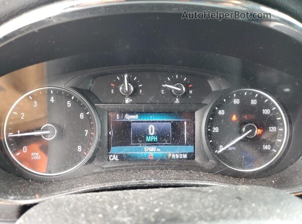 KL4CJESB3LB317490 2020 BUICK ENCORE White Instrument cluster view
