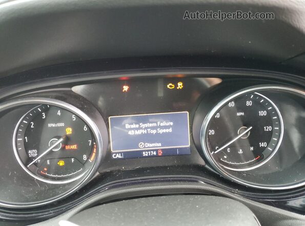 KL4MMBS26MB058215 2021 BUICK ENCORE Gray Instrument cluster view