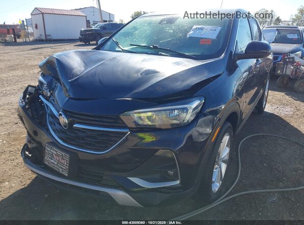 KL4MMBS2XLB114073 2020 BUICK ENCORE Dark Blue Передня ліва чверть