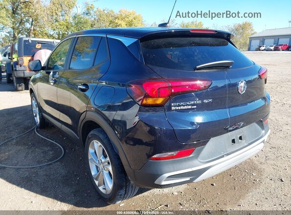 KL4MMBS2XLB114073 2020 BUICK ENCORE Dark Blue Задня ліва чверть
