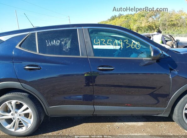 KL4MMBS2XLB114073 2020 BUICK ENCORE Dark Blue Вид щитка приладів