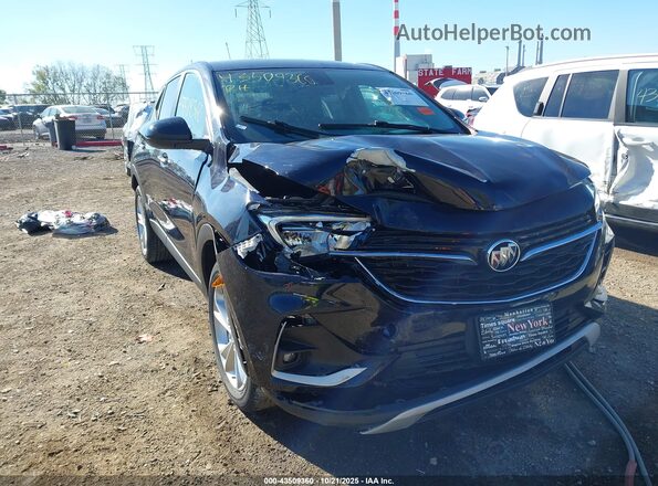 KL4MMBS2XLB114073 2020 BUICK ENCORE Dark Blue Вид спереду
