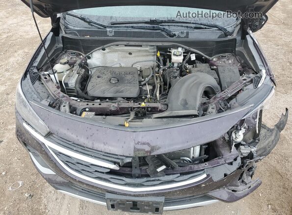 KL4MMCSL8MB093823 2021 BUICK ENCORE Burgundy Vista del compartimento del motor