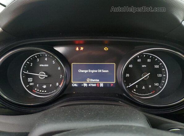 KL4MMCSL8MB093823 2021 BUICK ENCORE Burgundy Vista del cuadro de instrumentos