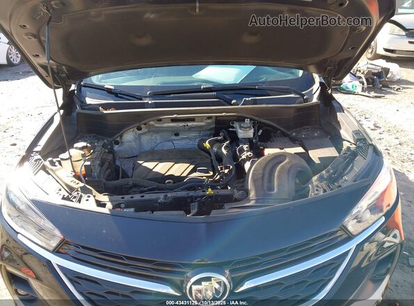 KL4MMDS24MB057690 2021 BUICK ENCORE Black უკანა ხედი